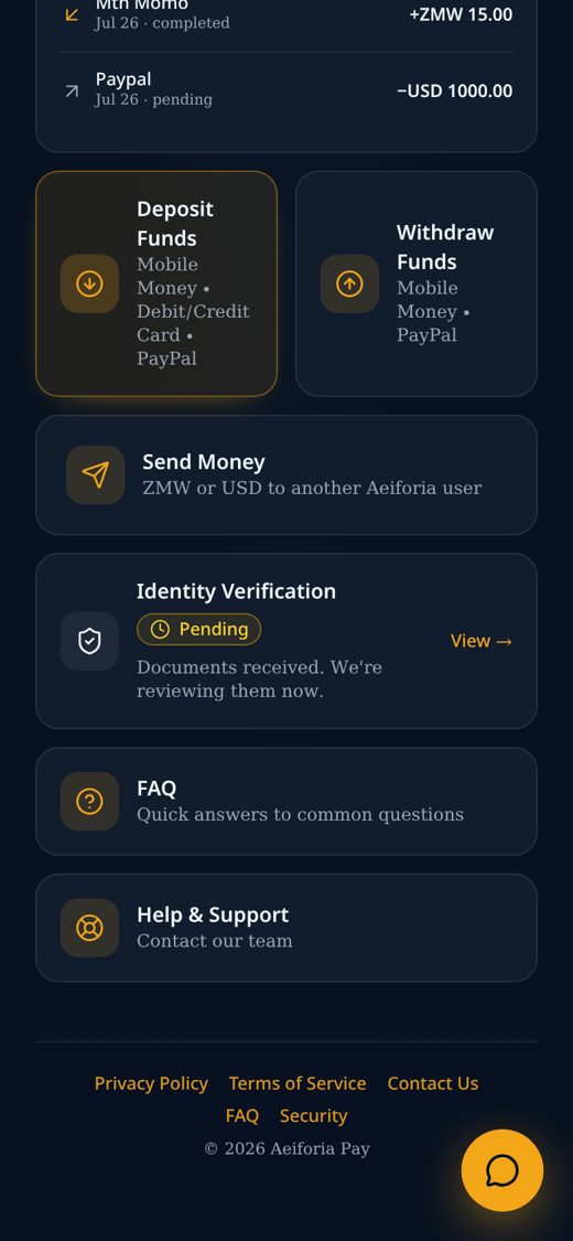AI Financial Insight card